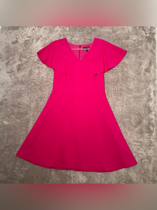 Banana Republic Dresses & Skirts - Banana republic Pink Dress Flutter Sleeve Women’s Size 8